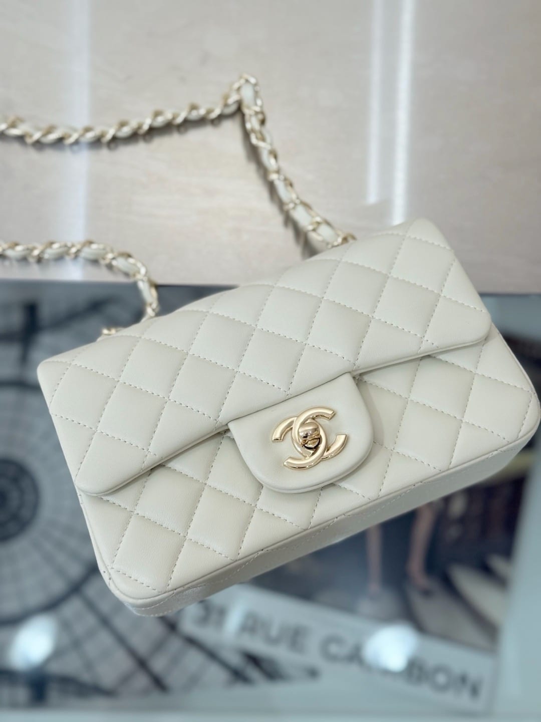 Creamy white