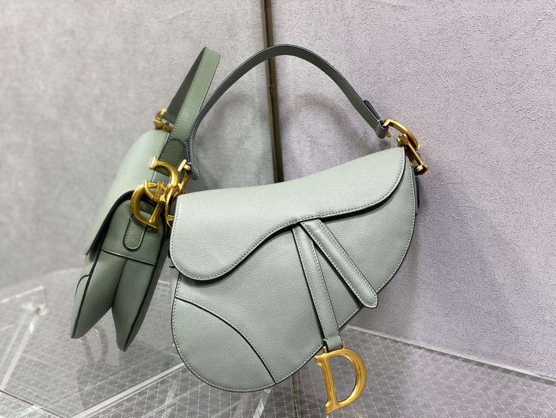 Rock Gray Caviar Leather