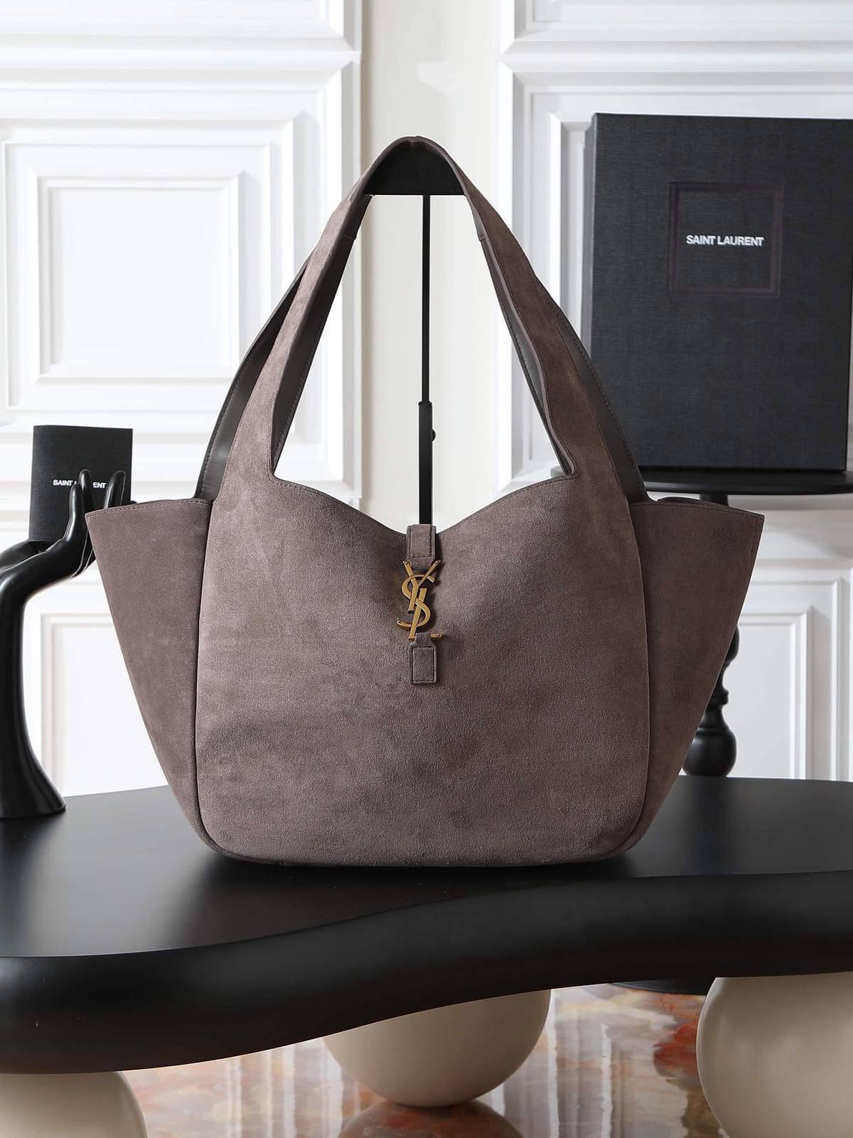 Elephant Gray Velvet