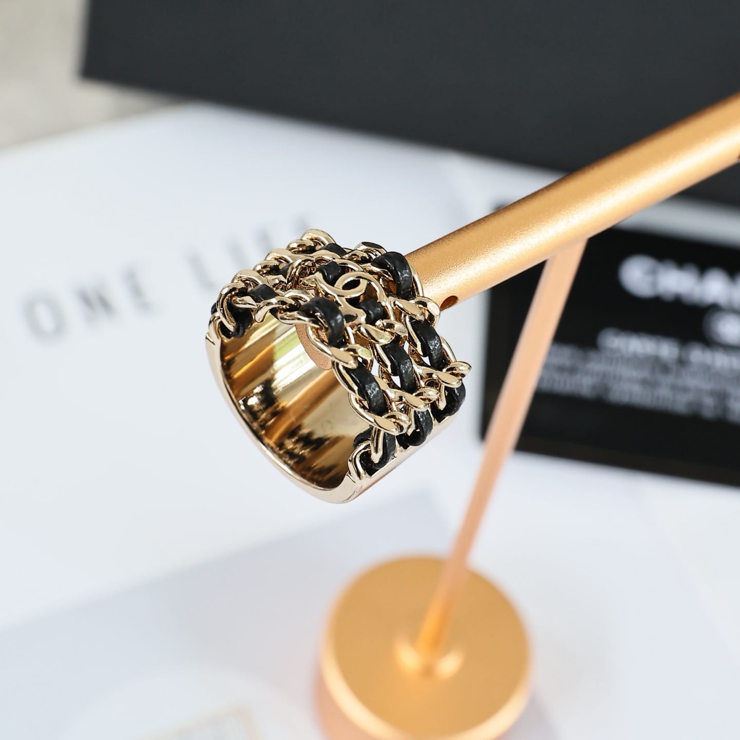 Leather Chain Ring 3