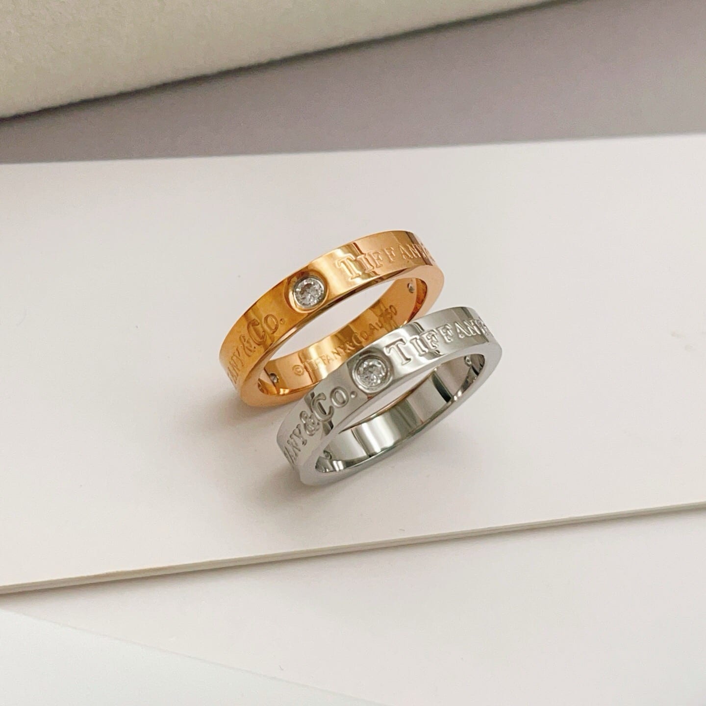 Platinum Band Ring 3