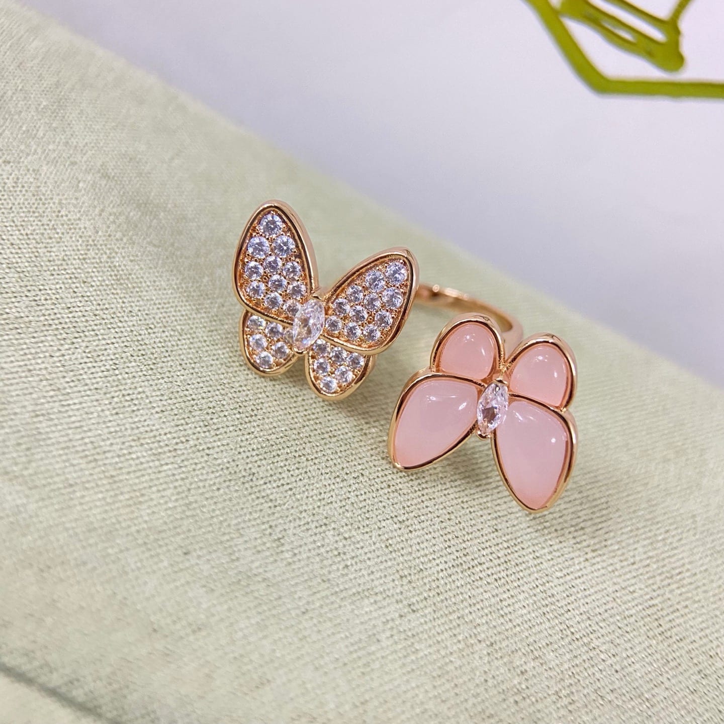 *Two Butterfly Between the Finger ring 3