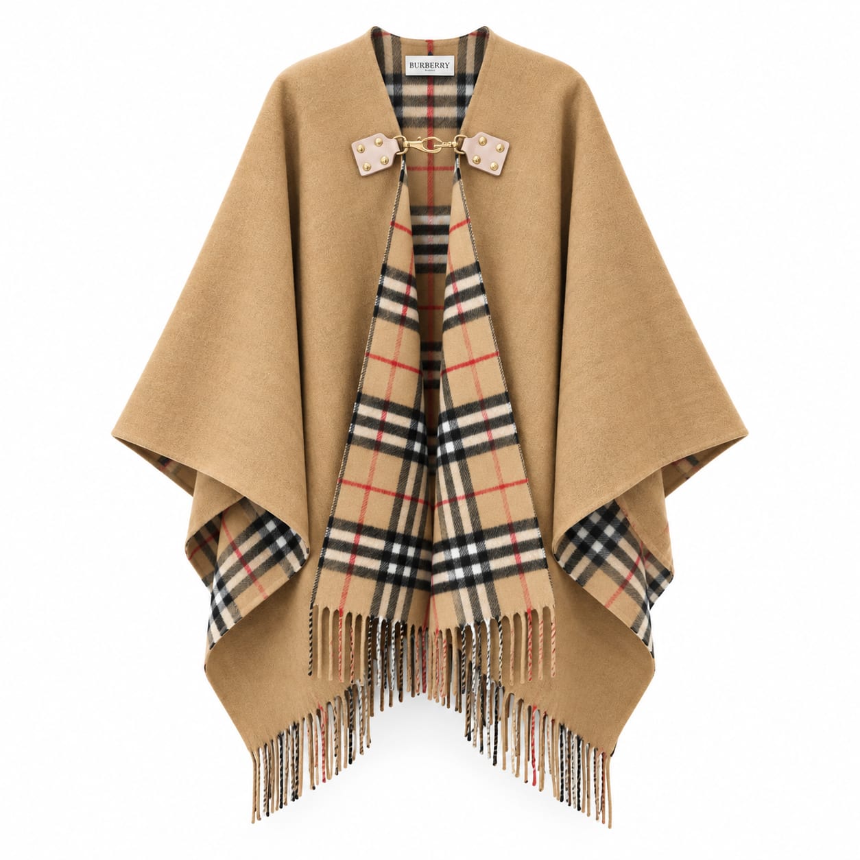 Reversible Wool Cape