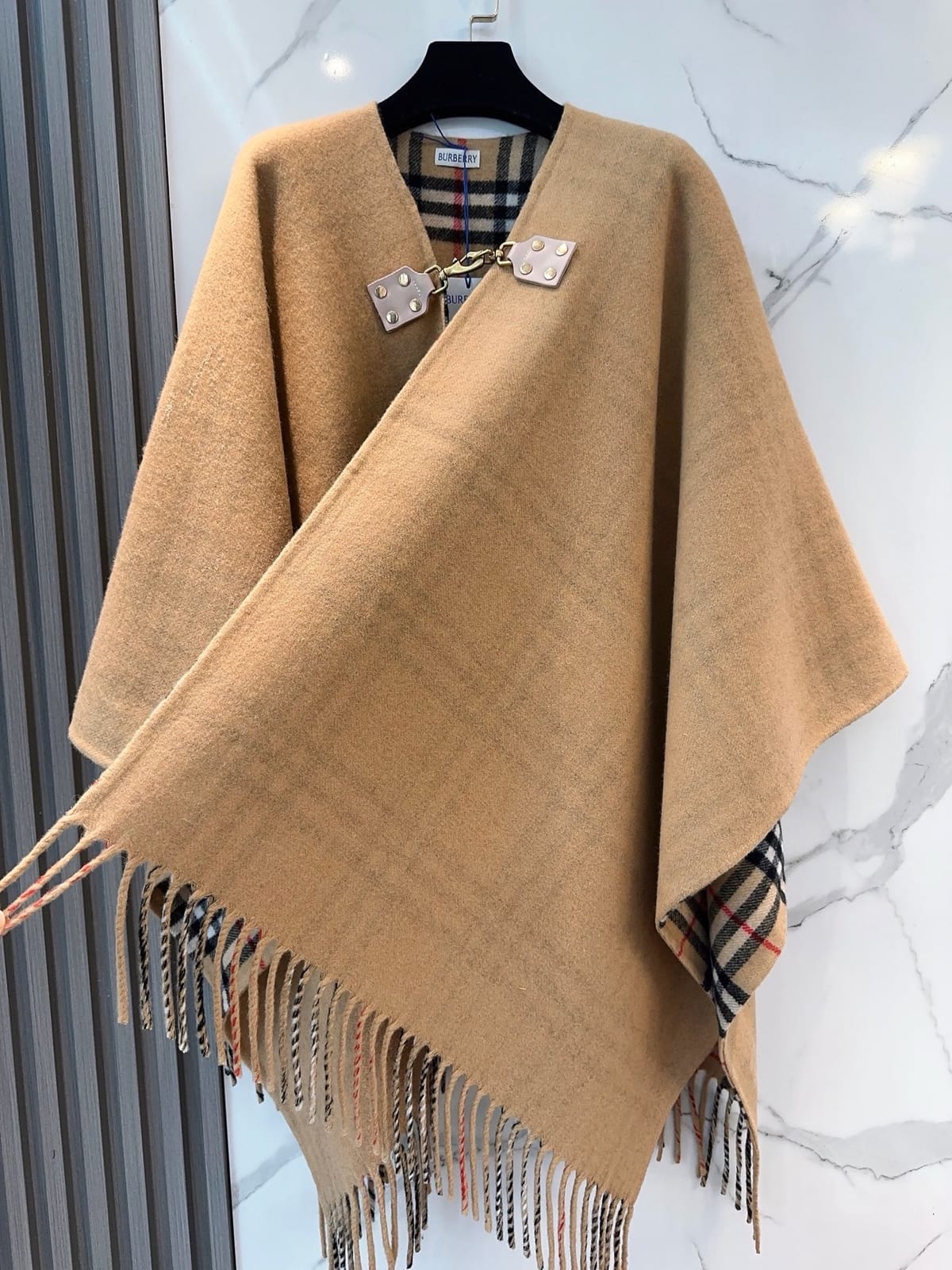 Reversible Wool Cape 2