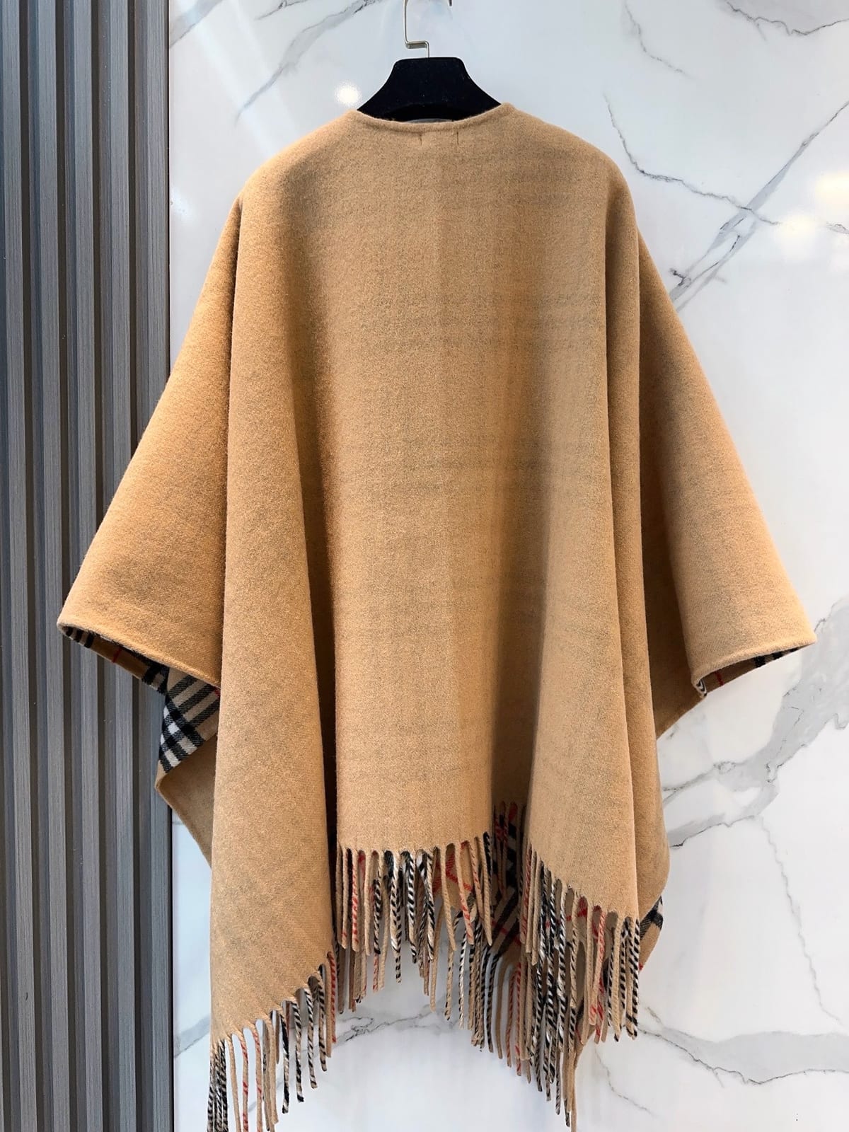 Reversible Wool Cape 7