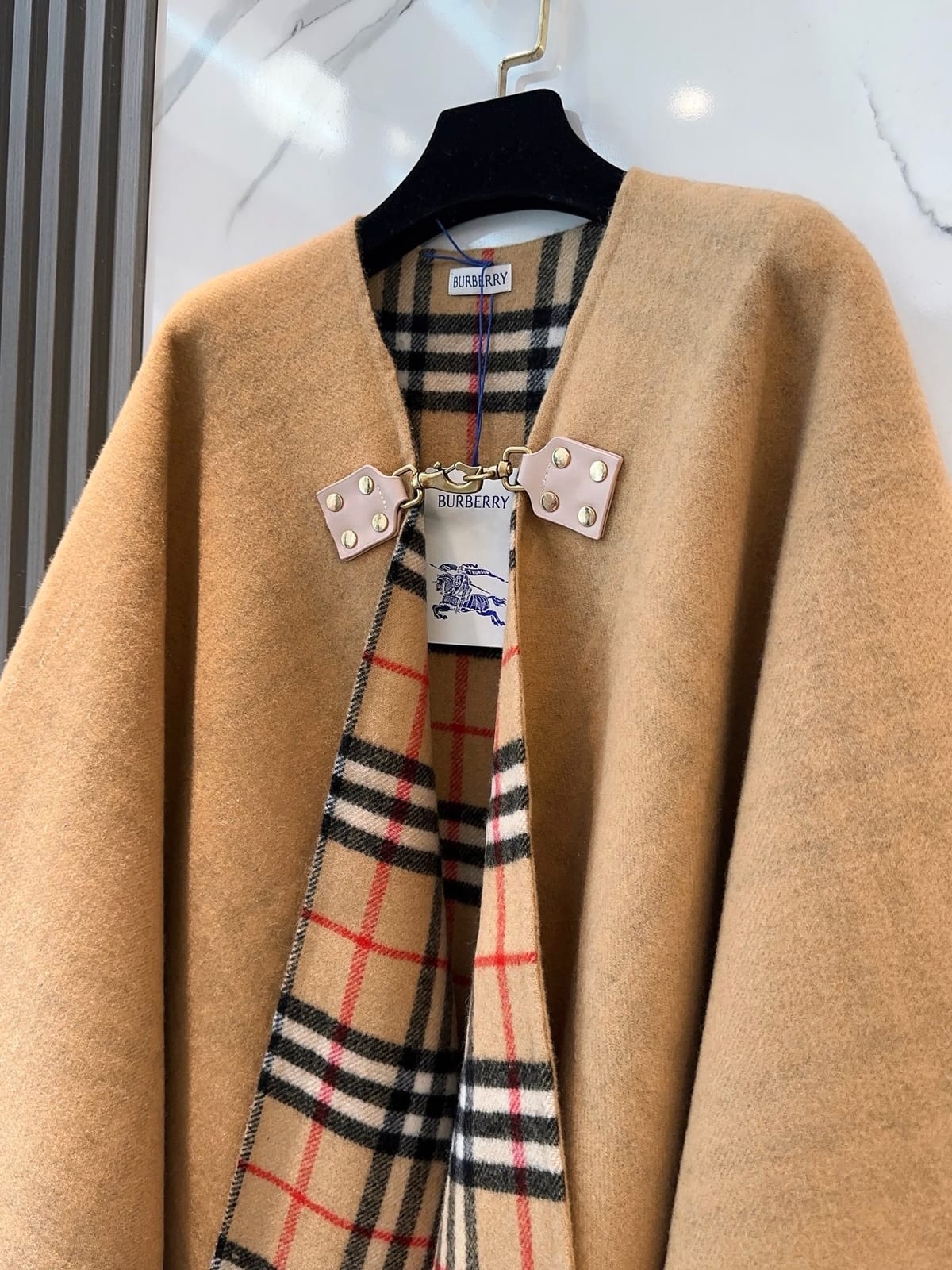 Reversible Wool Cape 8
