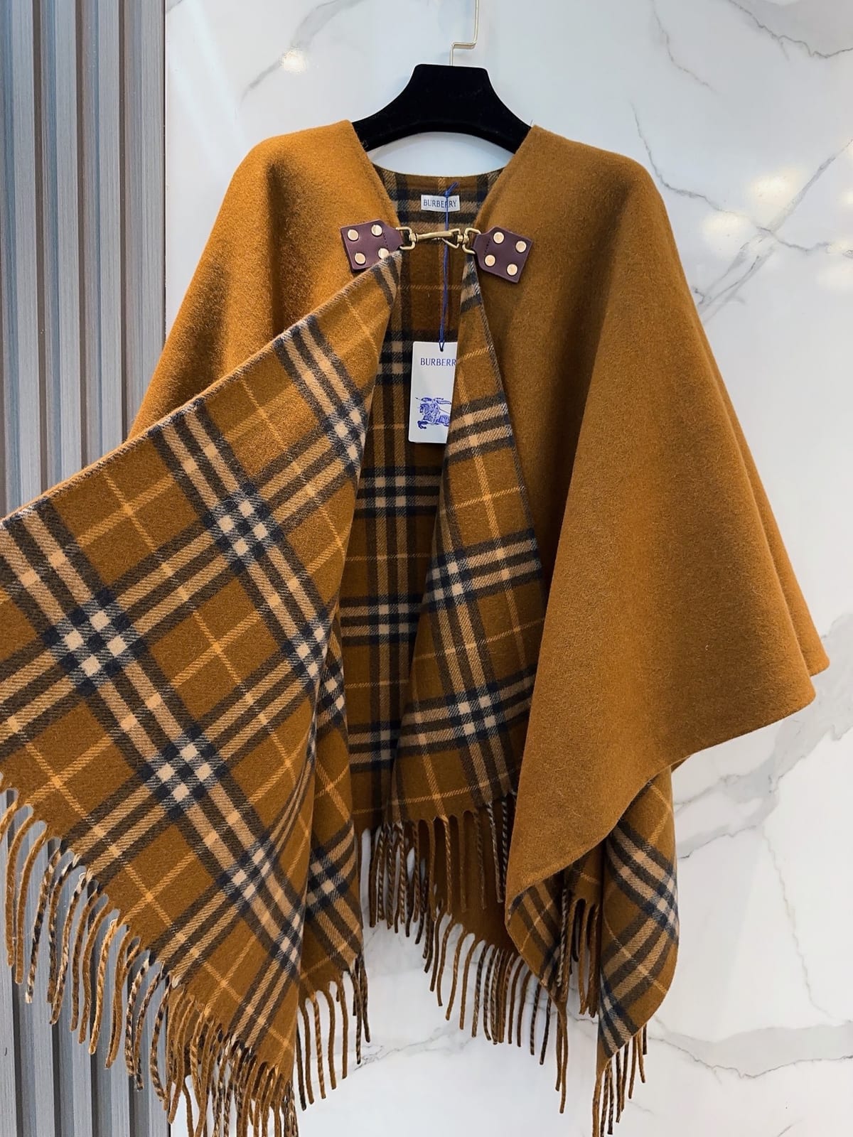 Reversible Wool Cape 9