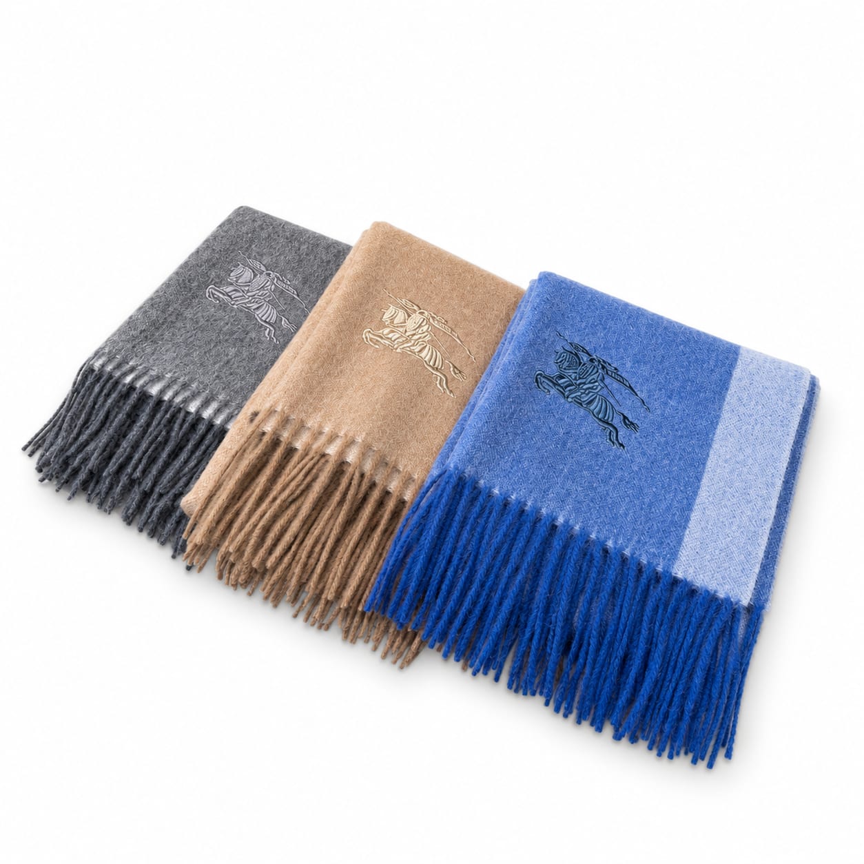 Burberry Reversible Knight Stamp Scarf