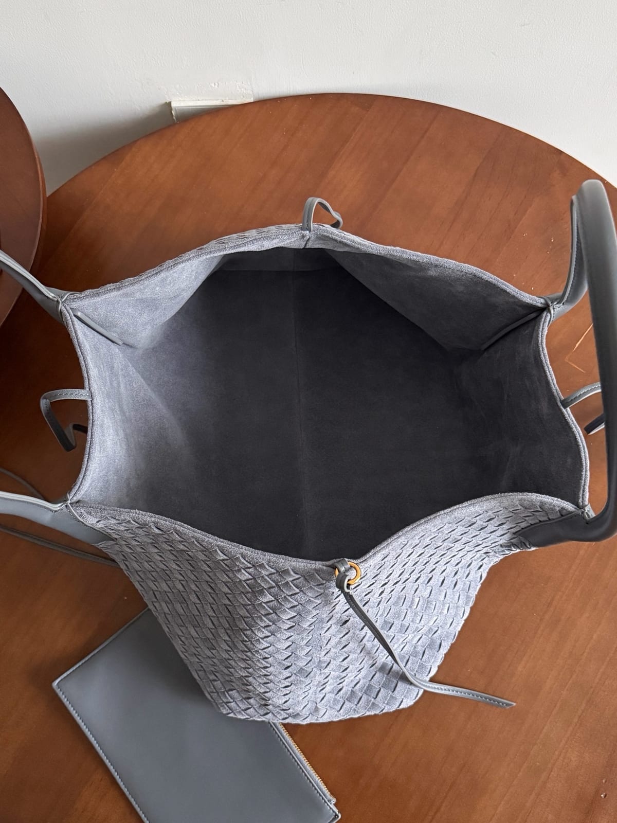 Bottega Veneta Large Pinacoteca Tote Bag in Suede 3