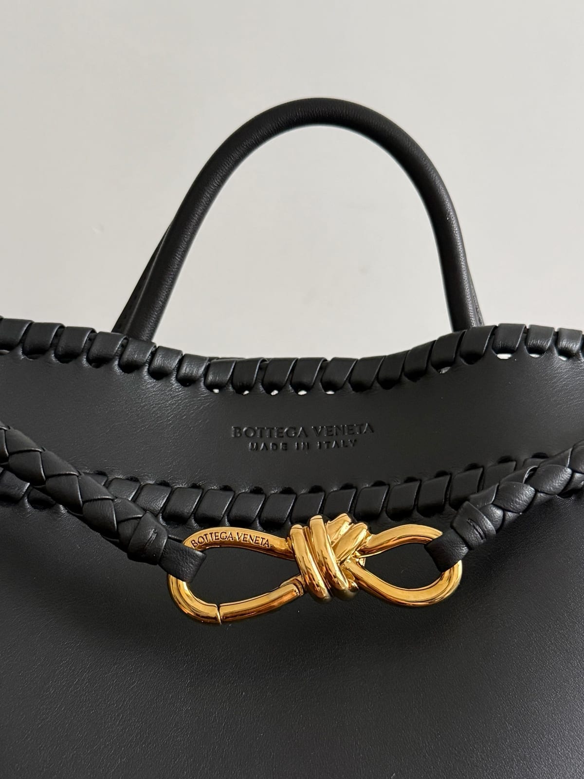 Bottega Veneta Whipstitch Leather Andiamo Bag 2