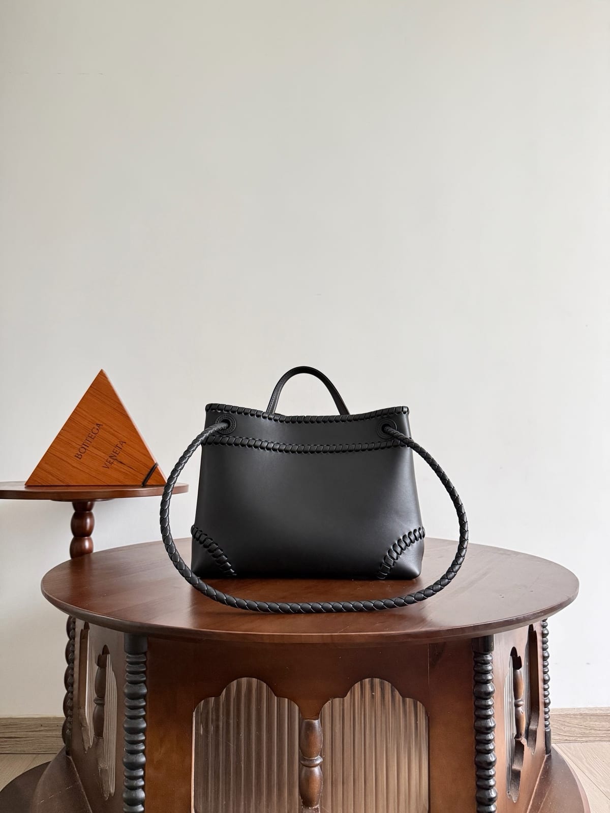 Bottega Veneta Whipstitch Leather Andiamo Bag 5