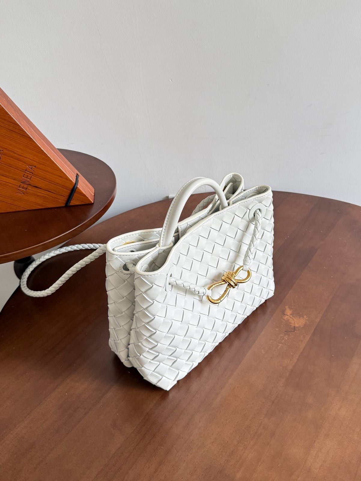Bottega Veneta Small Andiamo Bag in Suede 8