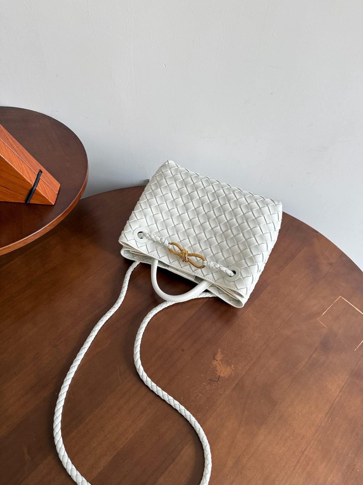 Bottega Veneta Small Andiamo Bag in Suede 9