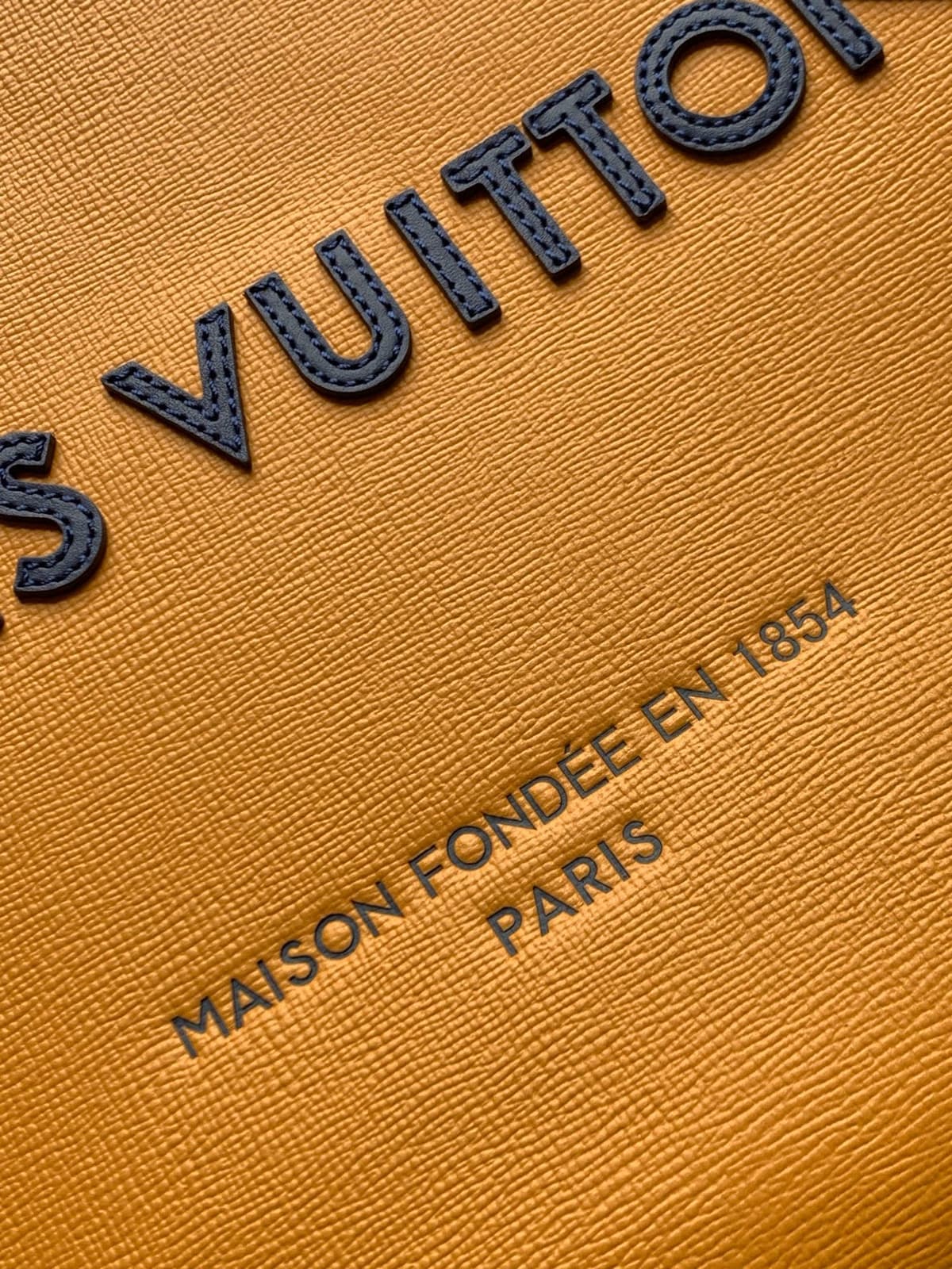 Louis Vuitton Shopper Tote MM in Safran Leather 8