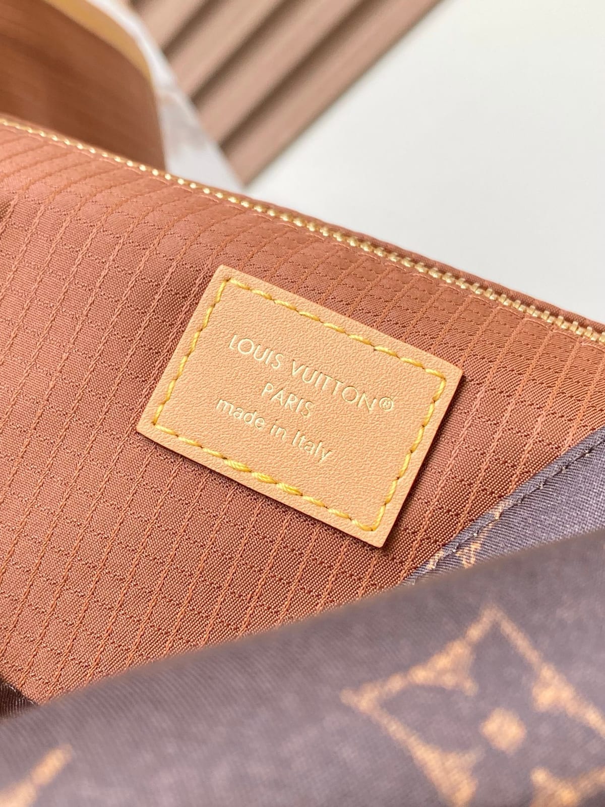 Louis Vuitton Jet Lag Bag MM in Monogram Silk Tech 5