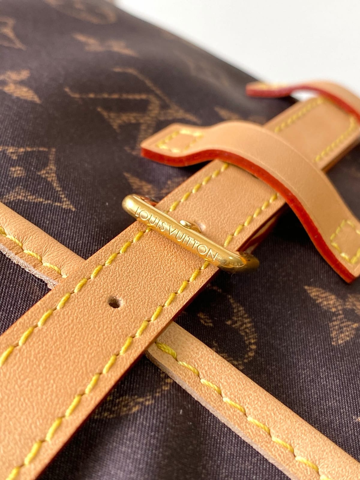 Louis Vuitton Jet Lag Bag MM in Monogram Silk Tech 8