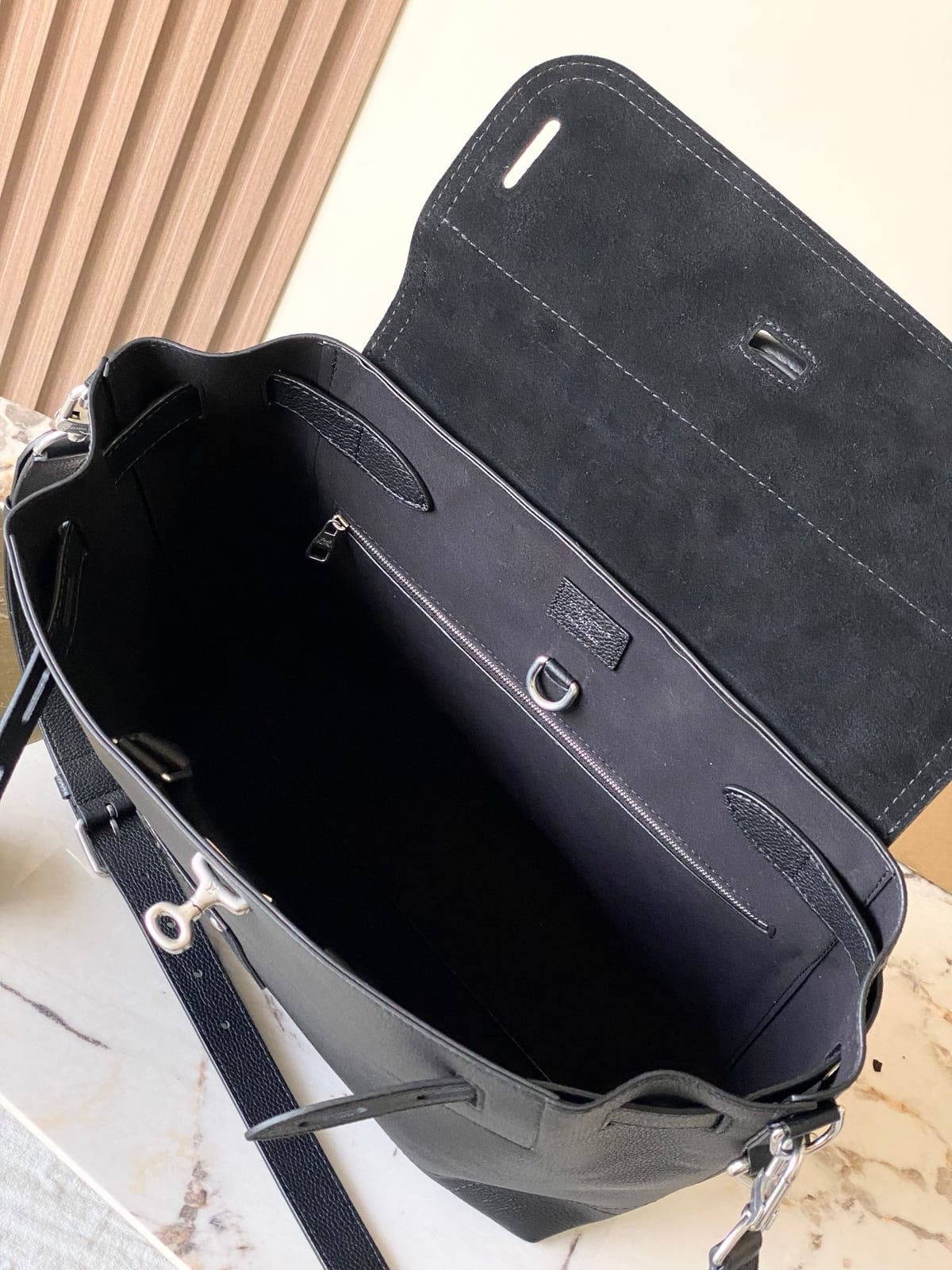  Louis Vuitton Steamer 30 in LV Touch Calfskin Leather 3