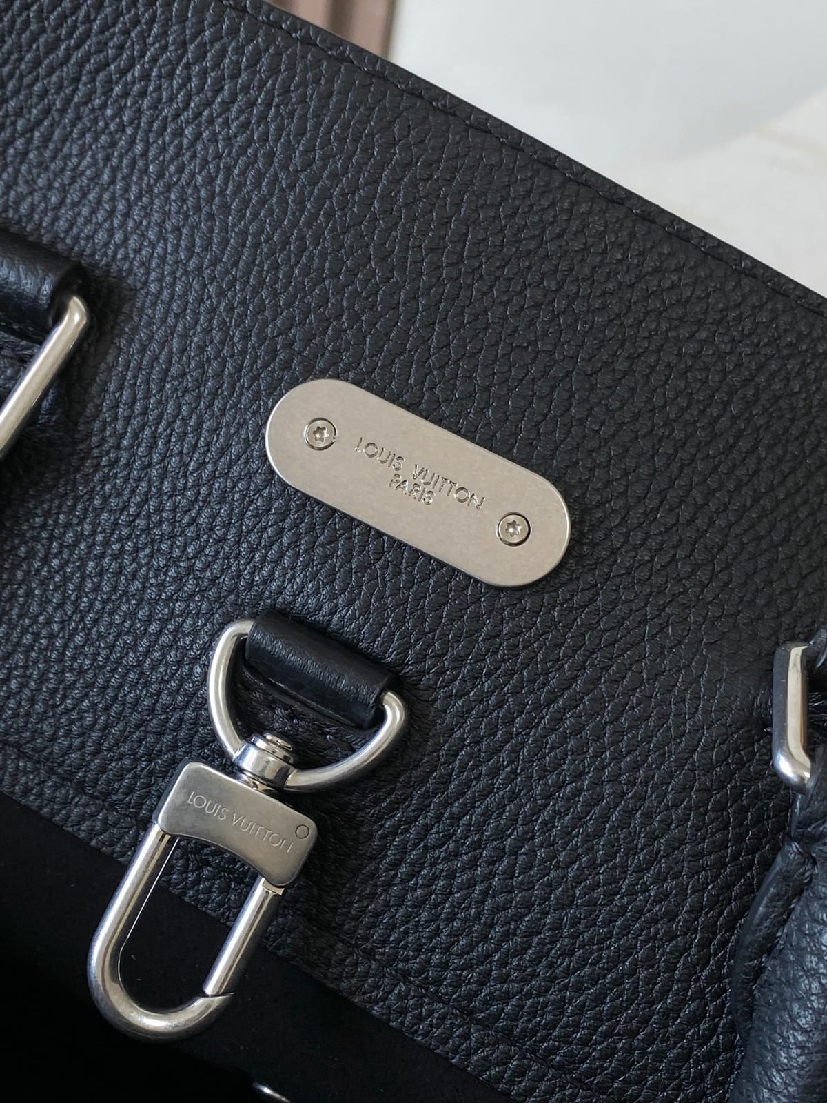  Louis Vuitton Steamer 30 in LV Touch Calfskin Leather 6