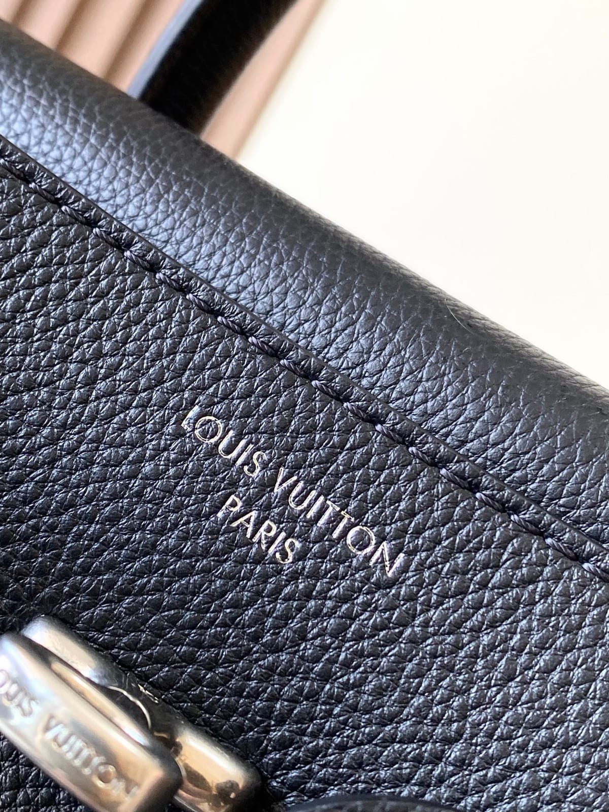  Louis Vuitton Steamer 30 in LV Touch Calfskin Leather 7