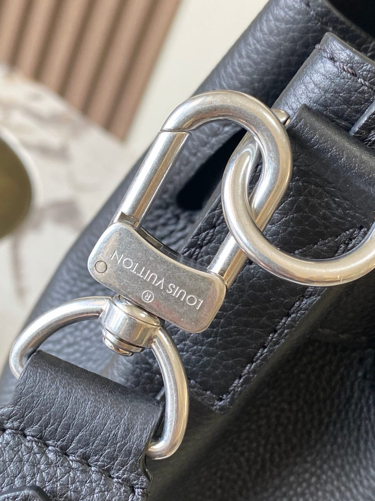  Louis Vuitton Steamer 30 in LV Touch Calfskin Leather 8