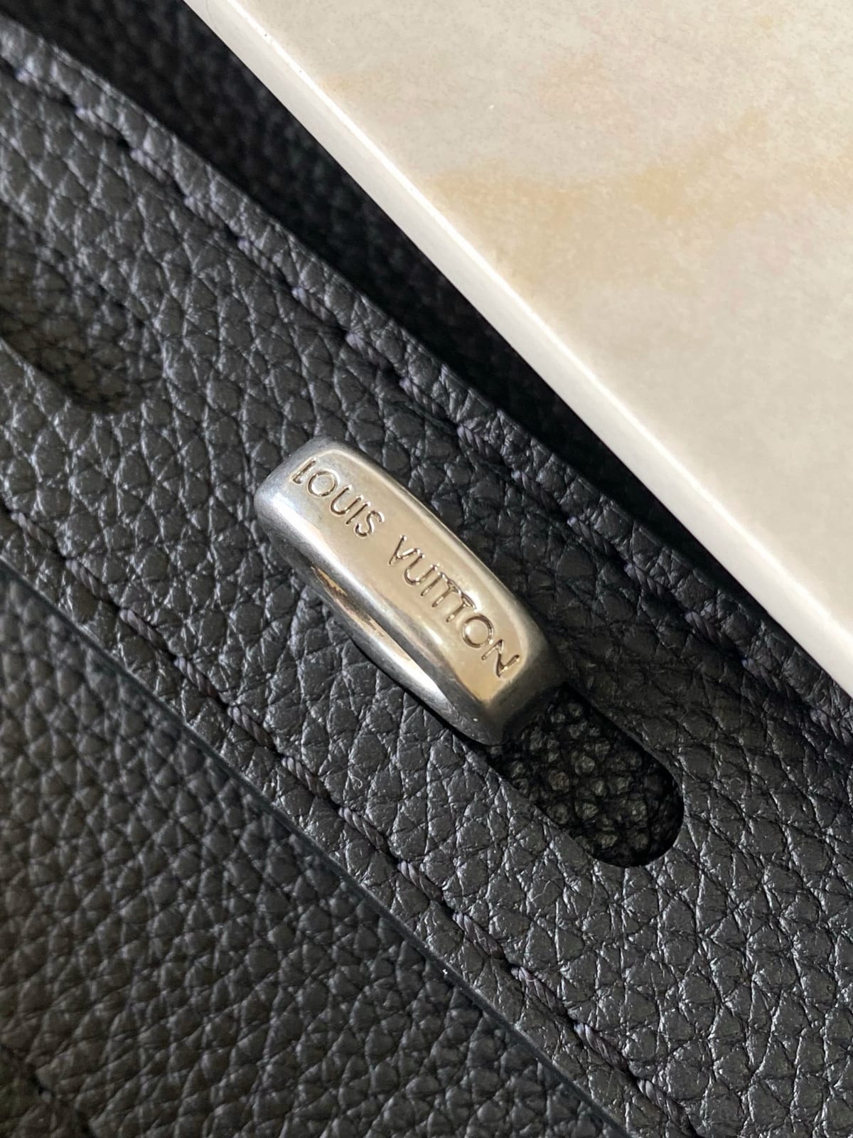  Louis Vuitton Steamer 30 in LV Touch Calfskin Leather 9