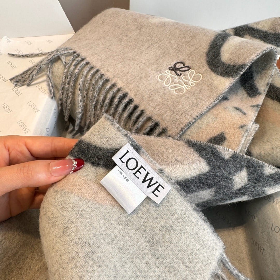 Loewe Patchwork Scarf 8
