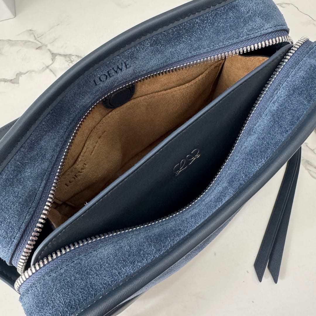 Loewe Amazona Bag in Satin Calfskin 8