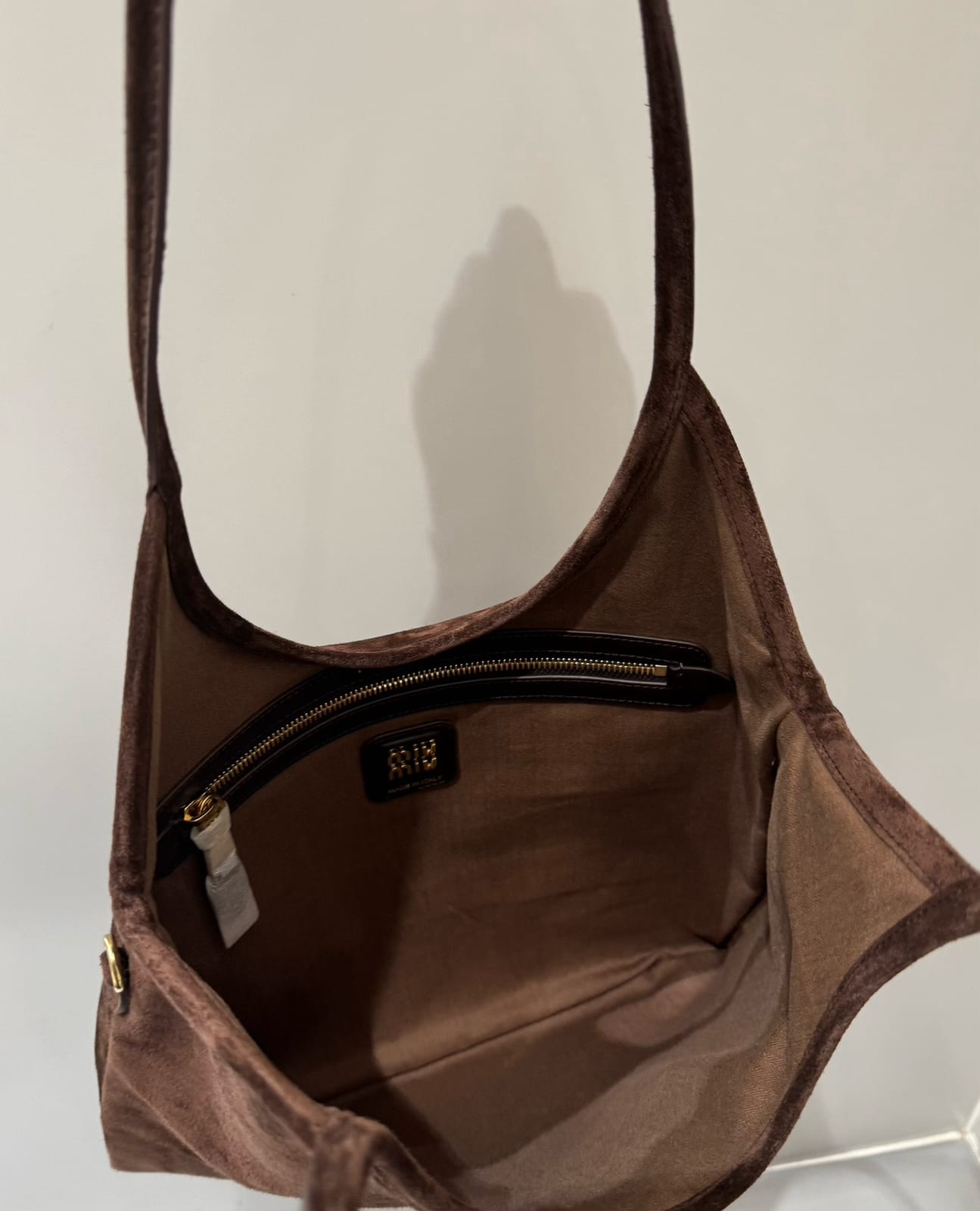  Miu Miu Ivy Suede Tote Bag 7