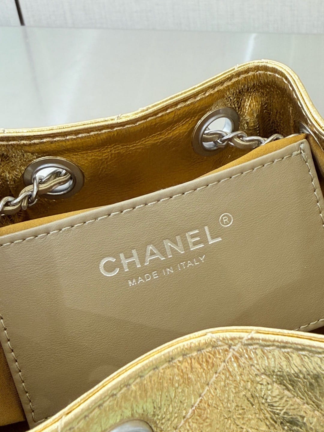 Chanel  25 Metallic Lambskin 7