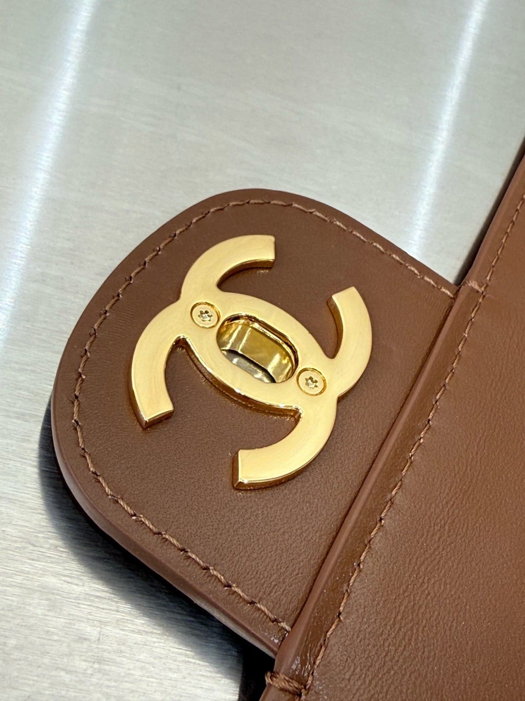  Chanel 26A Suede Maxi Flap 4