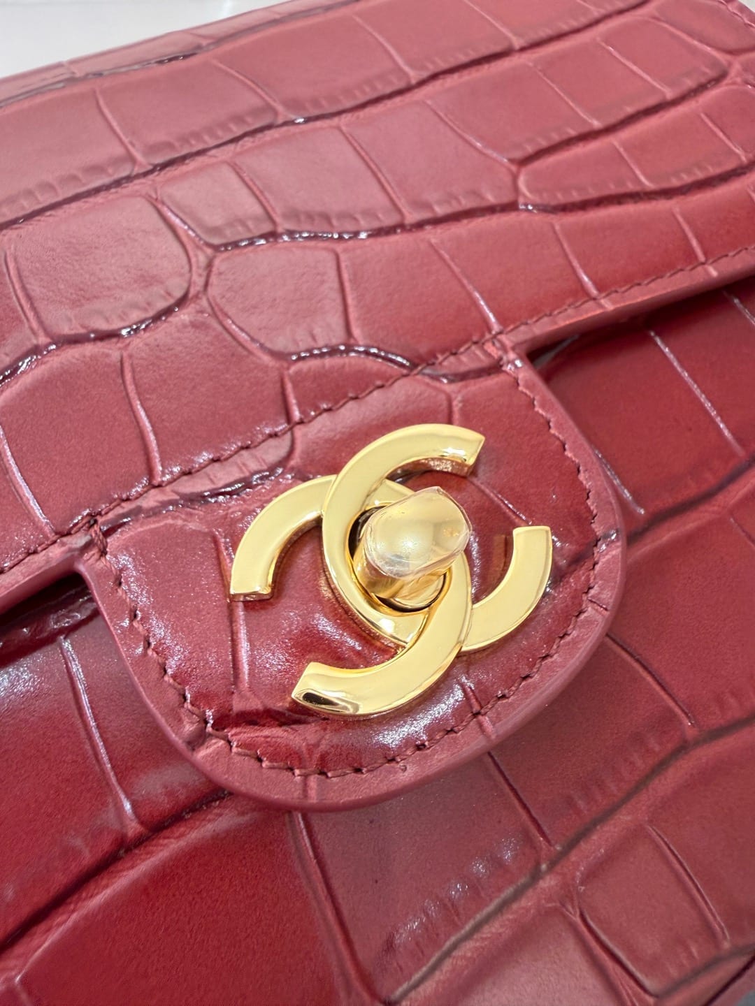 Chanel Mini Top Handle Flap Bag 4