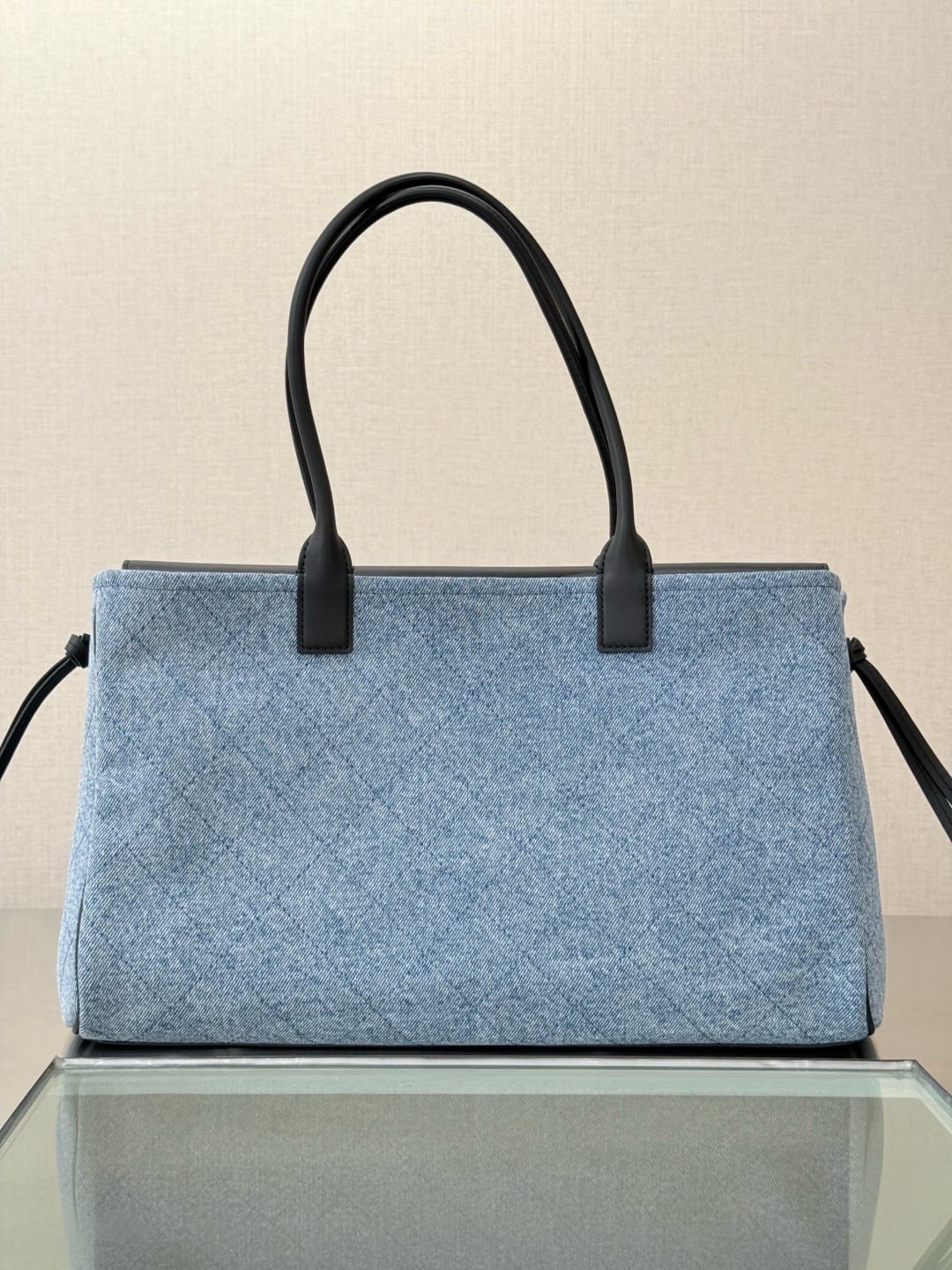 Chanel Denim & Calfskin Urban Essentials Shopping Tote 2