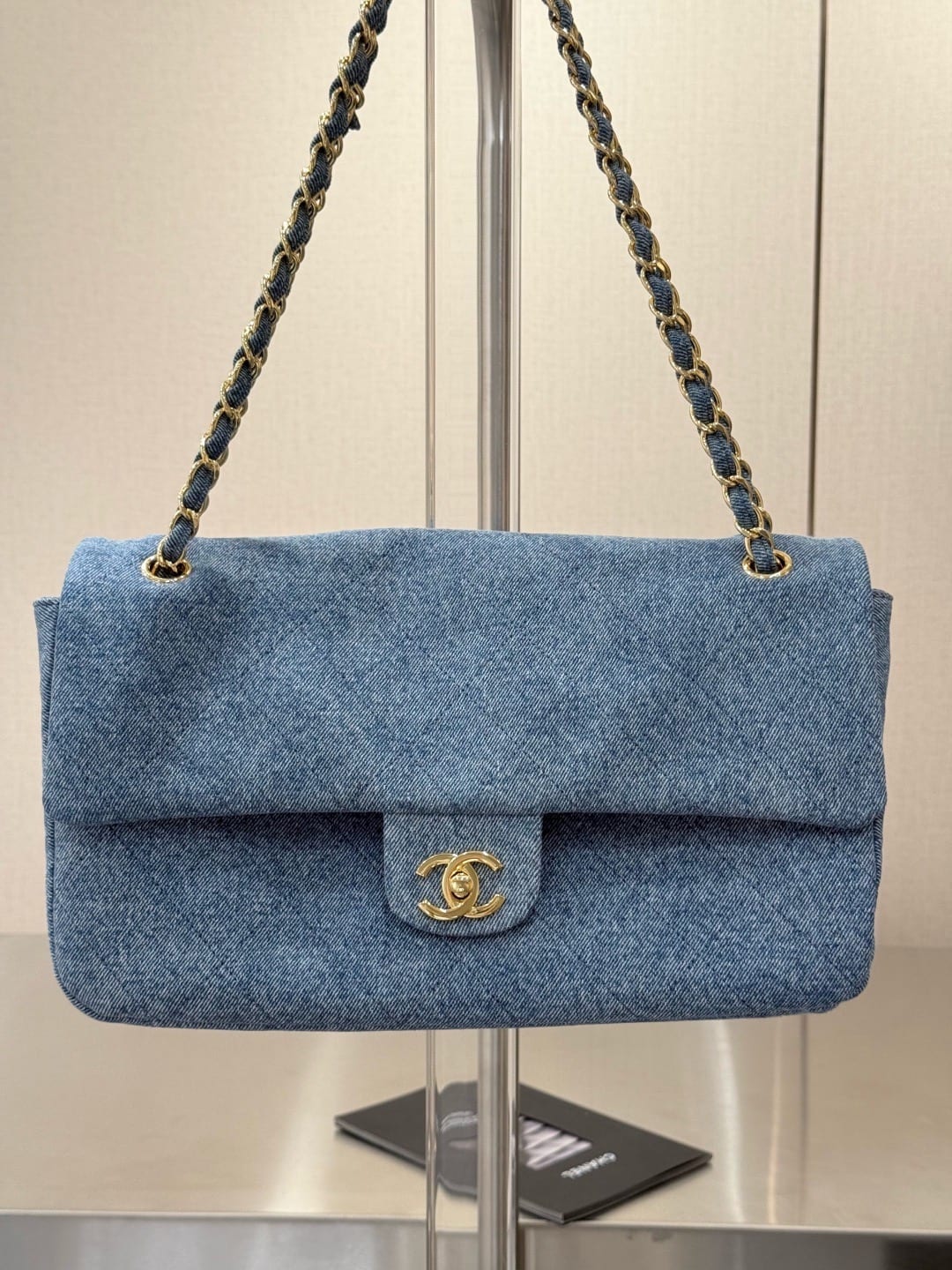 Chanel Denim Souplissimo Maxi Flap Bag