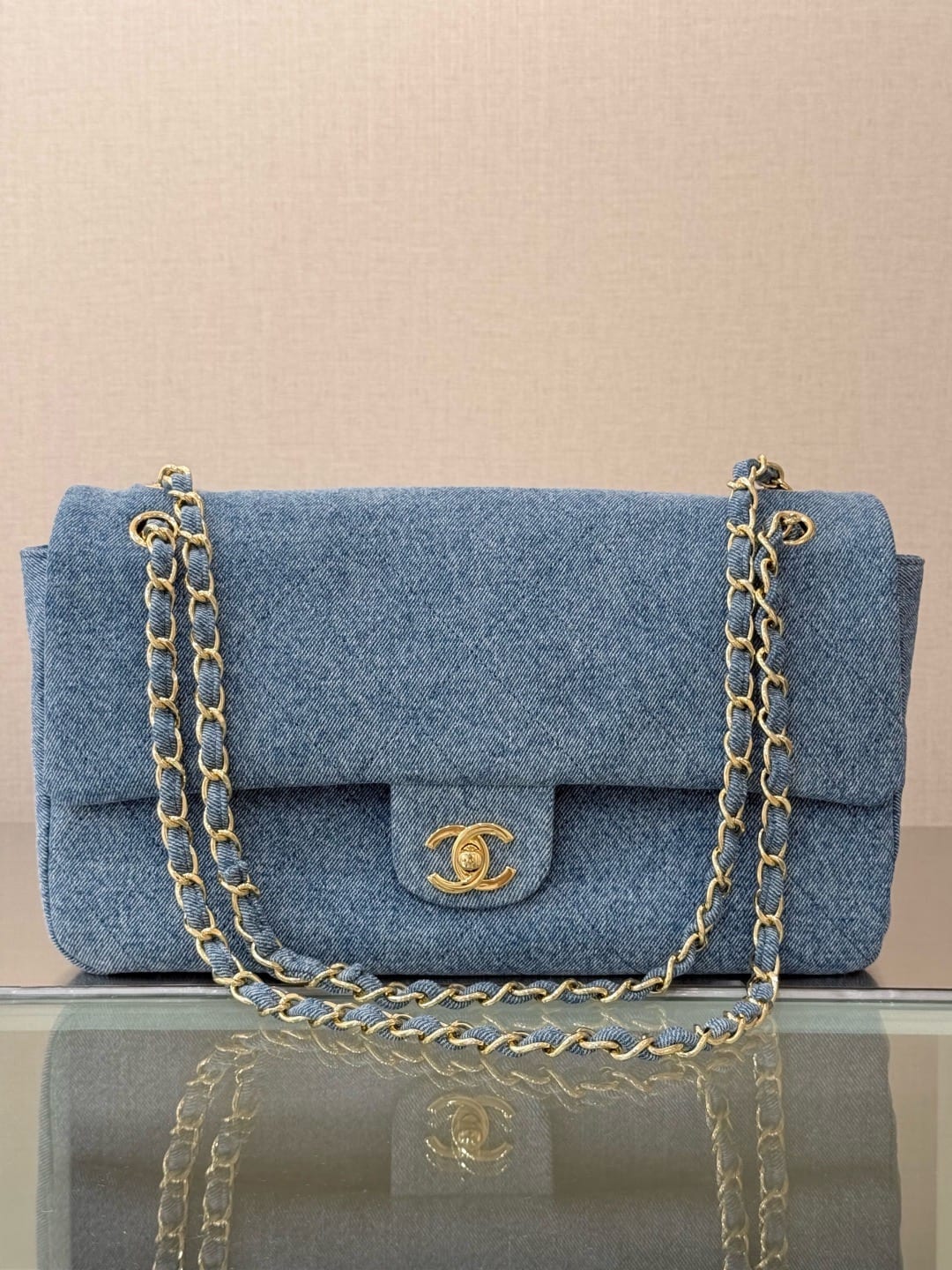 Chanel Denim Souplissimo Maxi Flap Bag 2