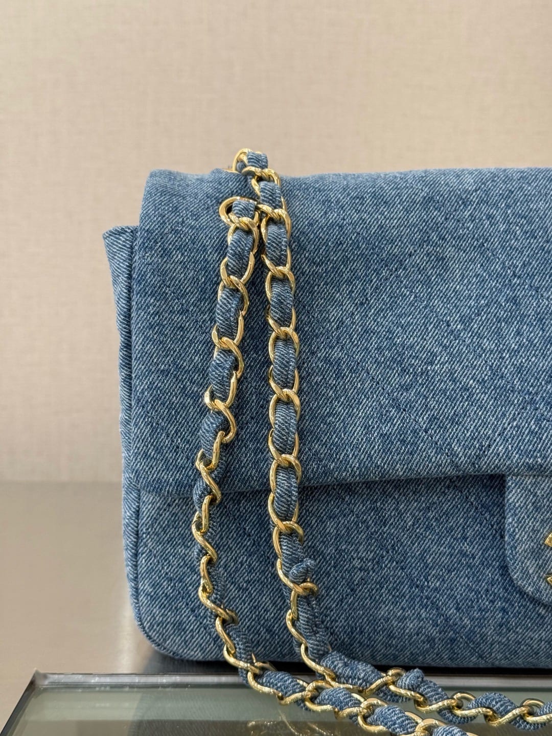 Chanel Denim Souplissimo Maxi Flap Bag 7