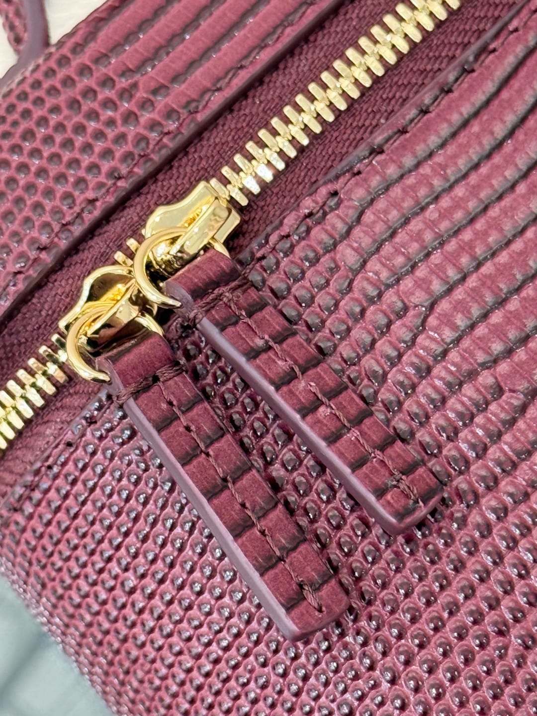 Chanel Lizard-Embossed Slim Vanity Case 5