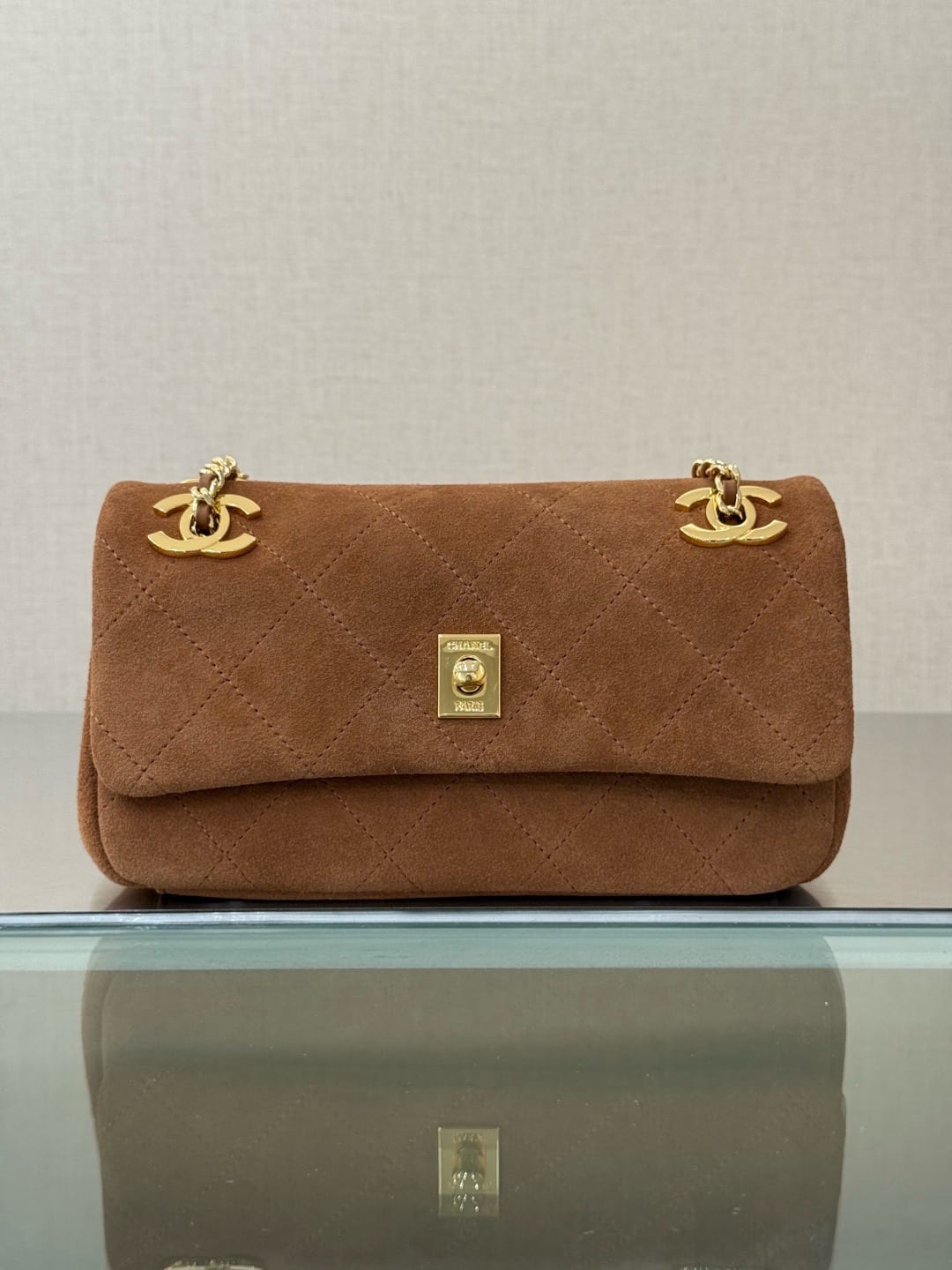 Chanel Suede "Eyes On You" Flap Bag