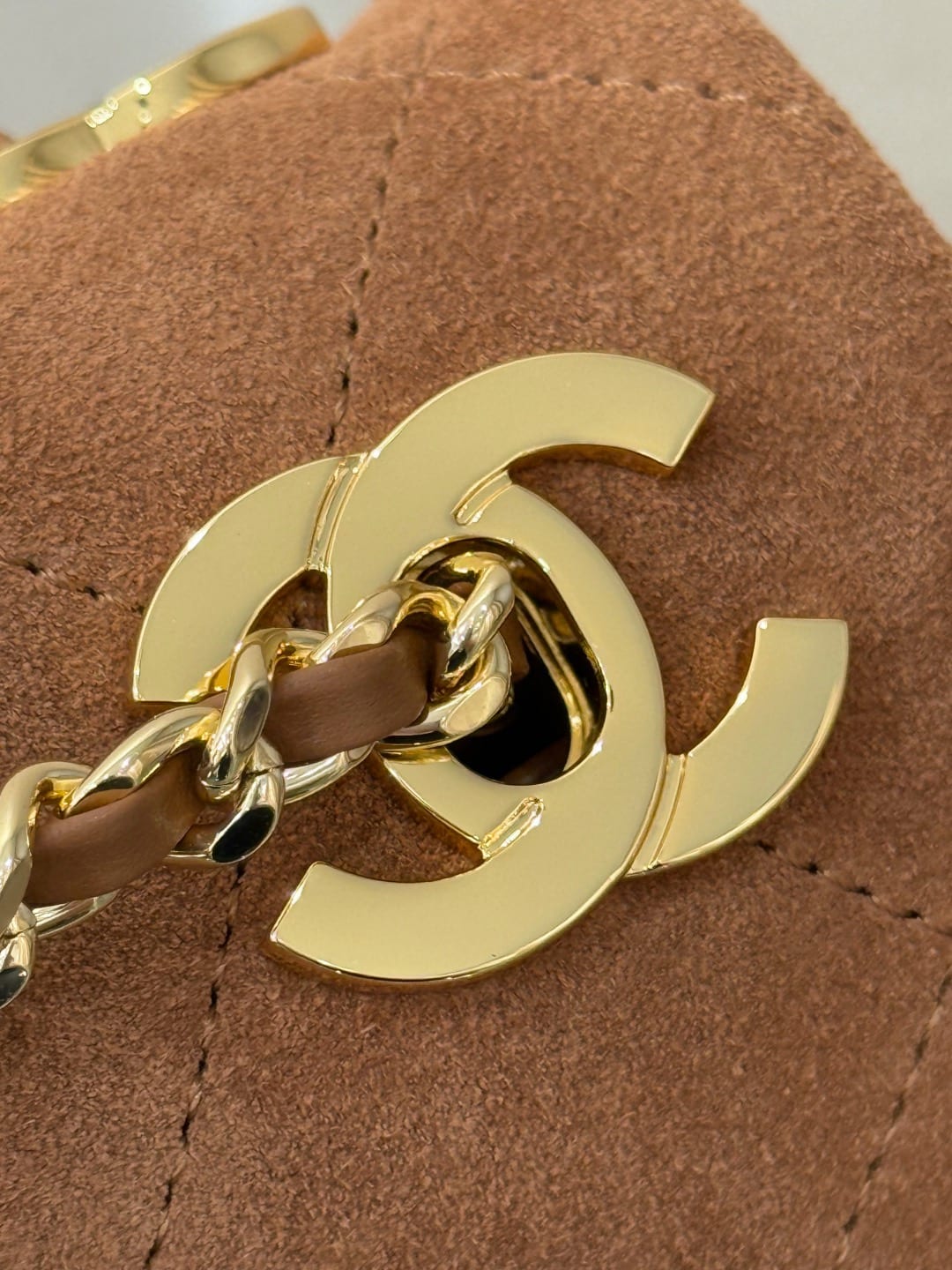 Chanel Suede "Eyes On You" Flap Bag 4