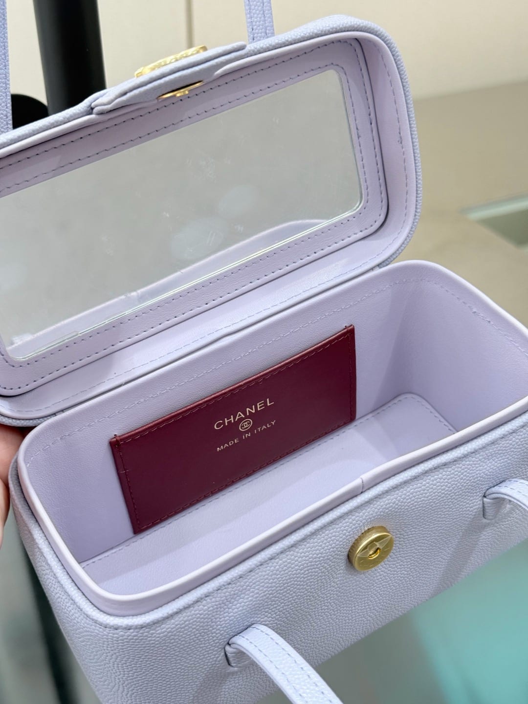 Chanel Large Supple Vanity Case with Double Leather Straps 2