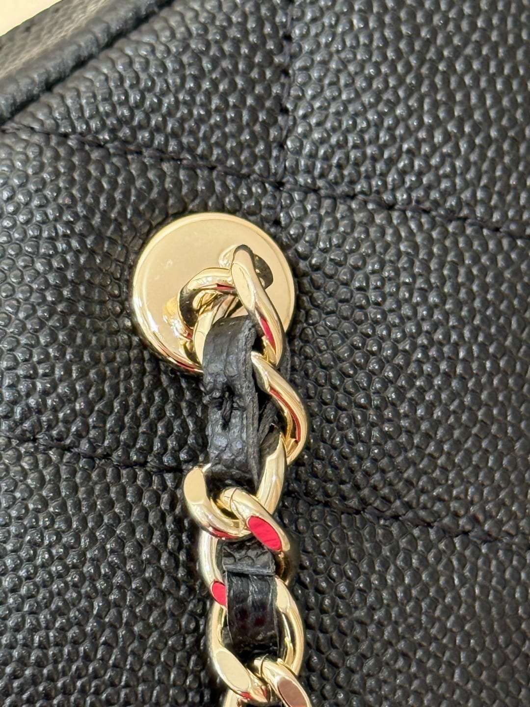 Chanel Grained Calfskin Bowling / Camera Bag 6