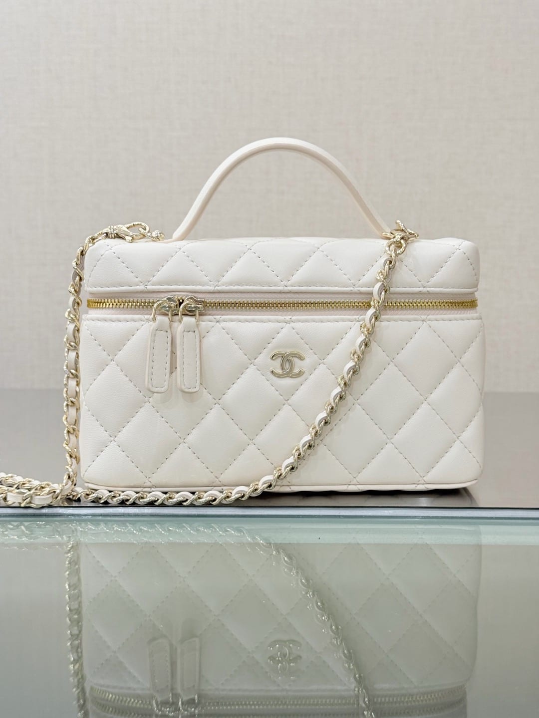 Chanel Slim Vanity Case with Chain