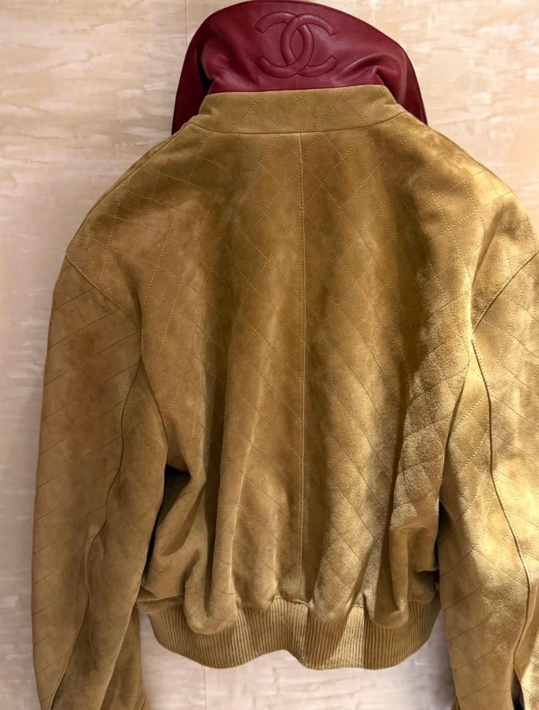Chanel Suede Calfskin Jacket 2