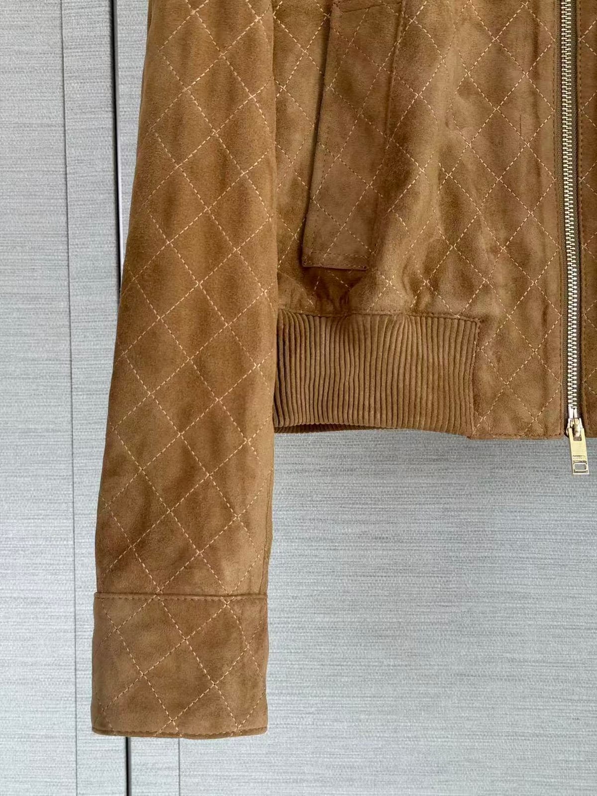 Chanel Suede Calfskin Jacket 6