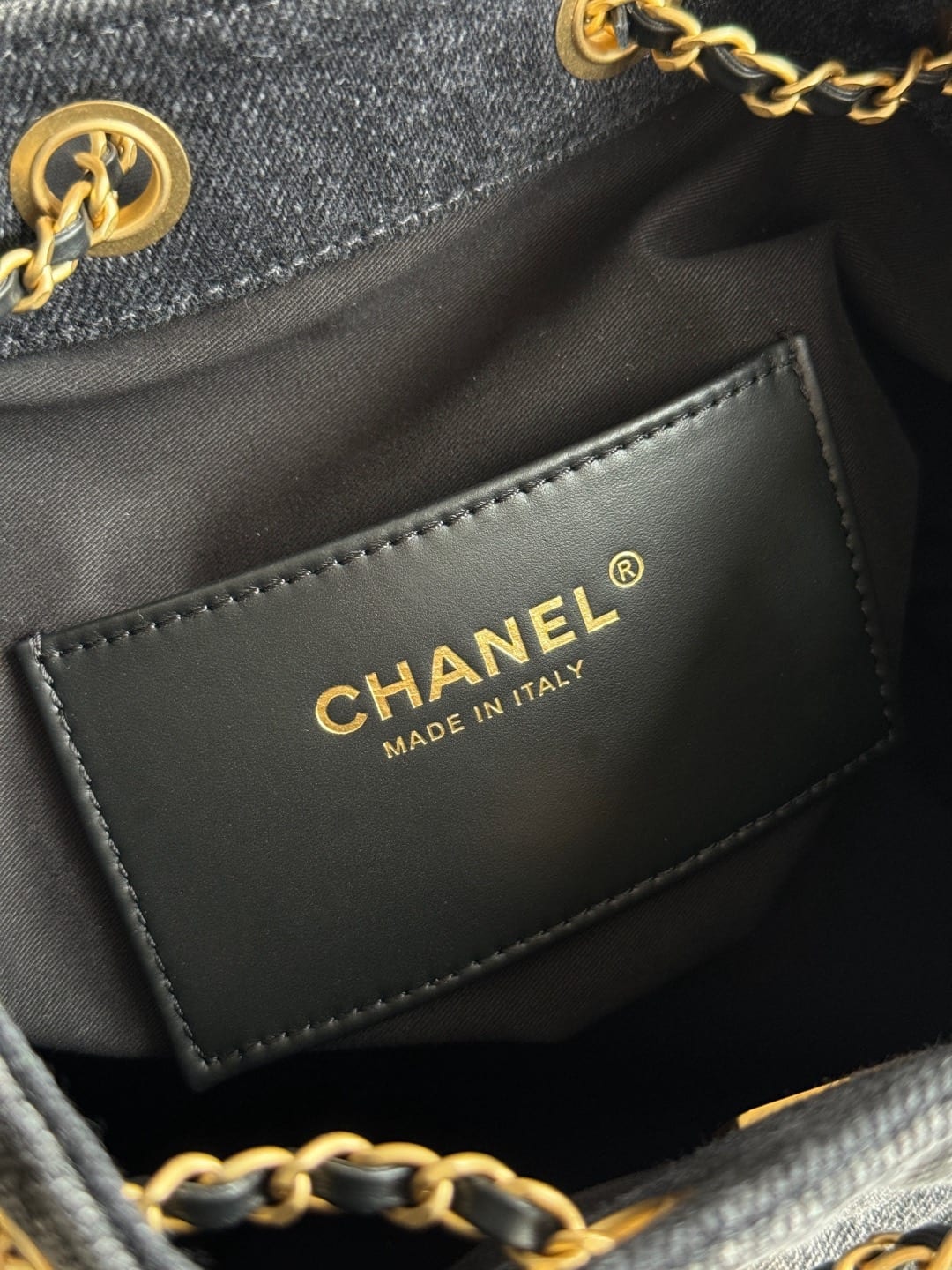  Chanel Mini 25 Hobo Bag Dark Denim 7