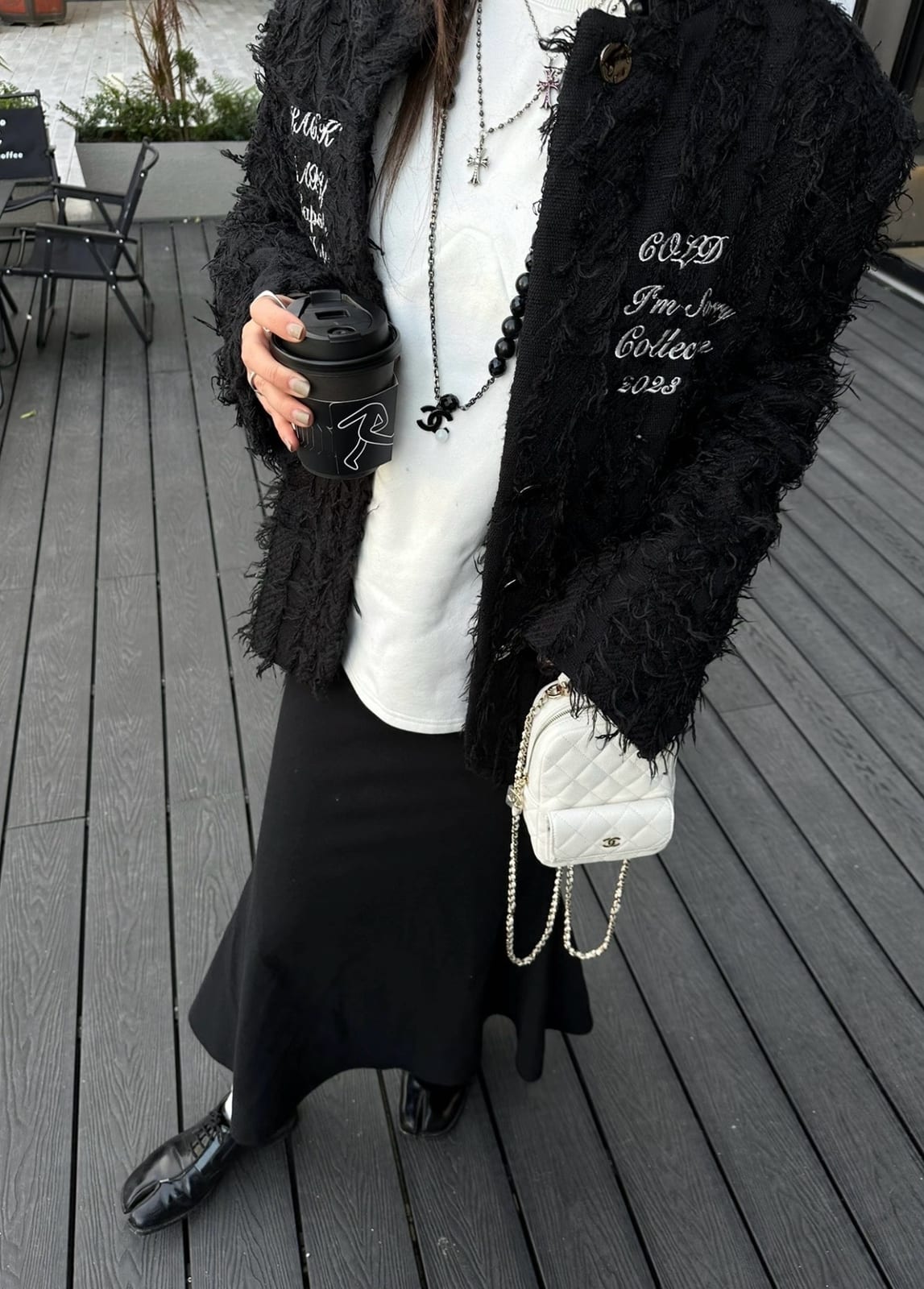  Chanel Mini Phone Holder Backpack Caviar Leather 9