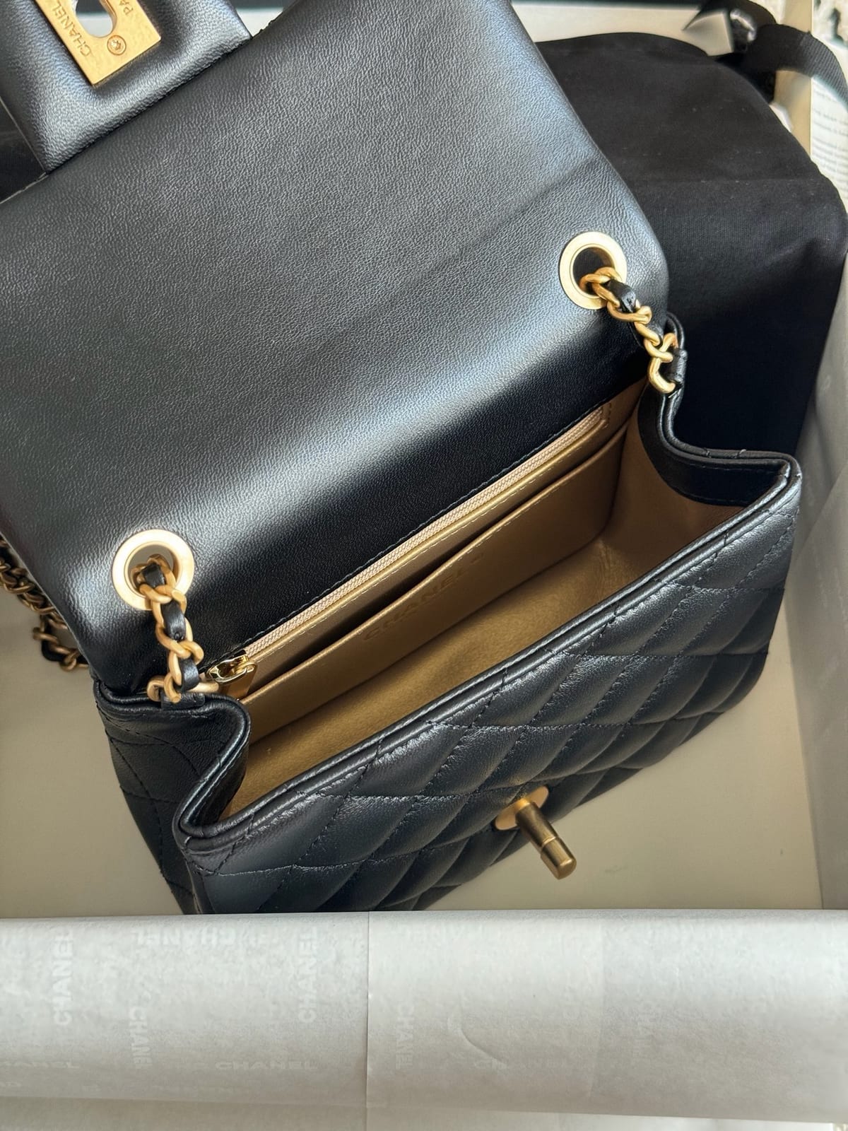  Chanel Mini Flap Bag with Charms / Vertical Flap Bag 3