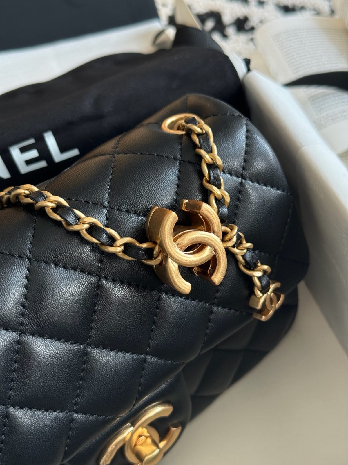 Chanel Small Flap Bag with Charms / East-West Flap Bag 2
