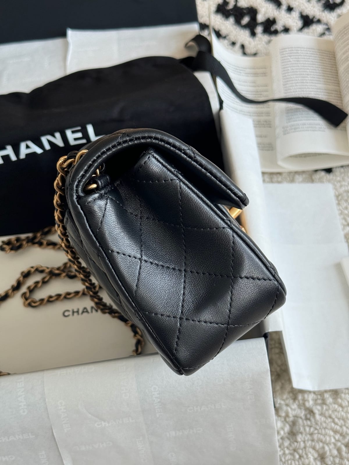 Chanel Small Flap Bag with Charms / East-West Flap Bag 3