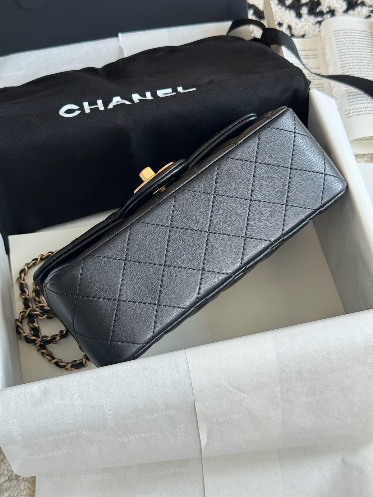 Chanel Small Flap Bag with Charms / East-West Flap Bag 4