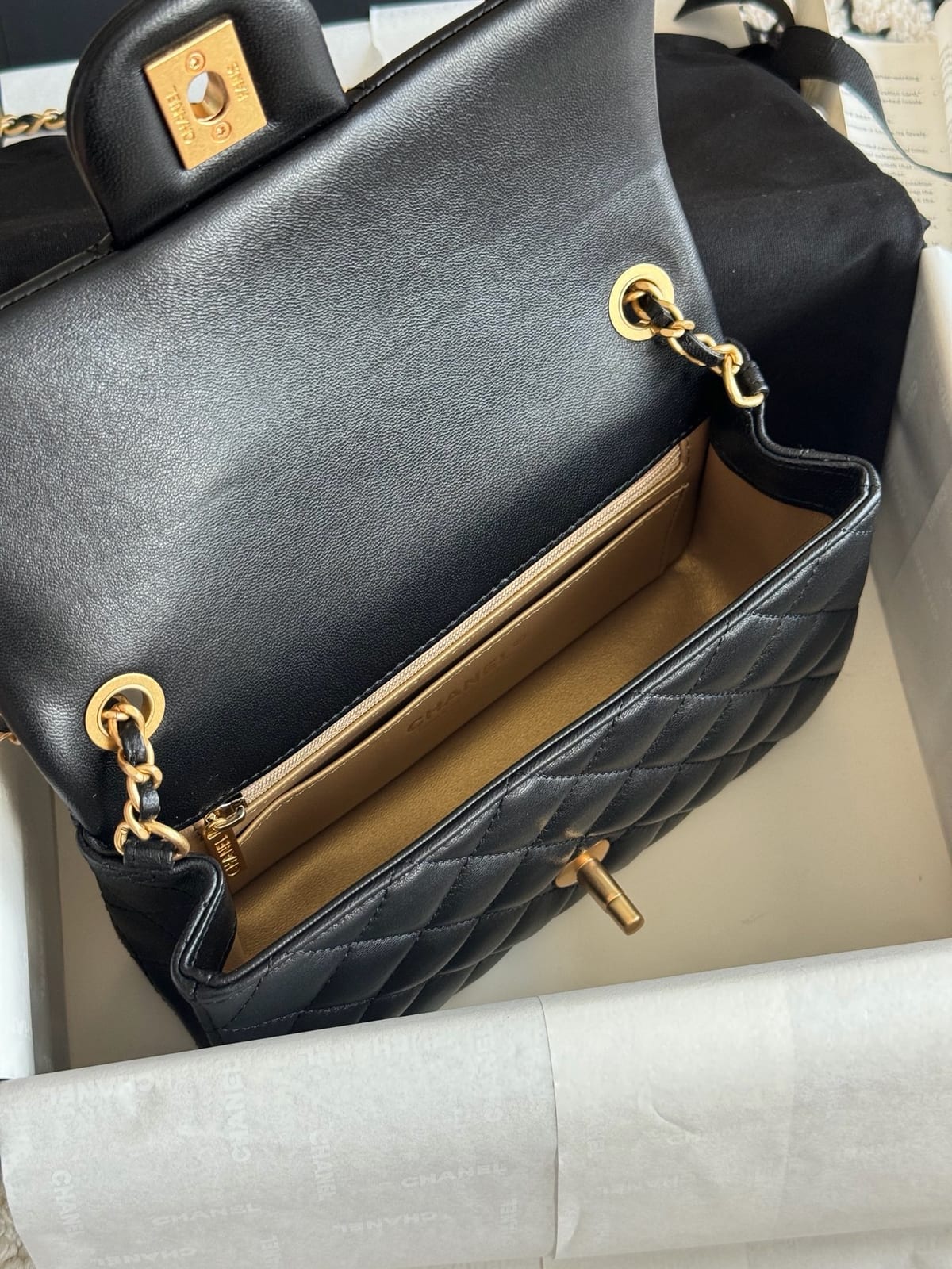 Chanel Small Flap Bag with Charms / East-West Flap Bag 5